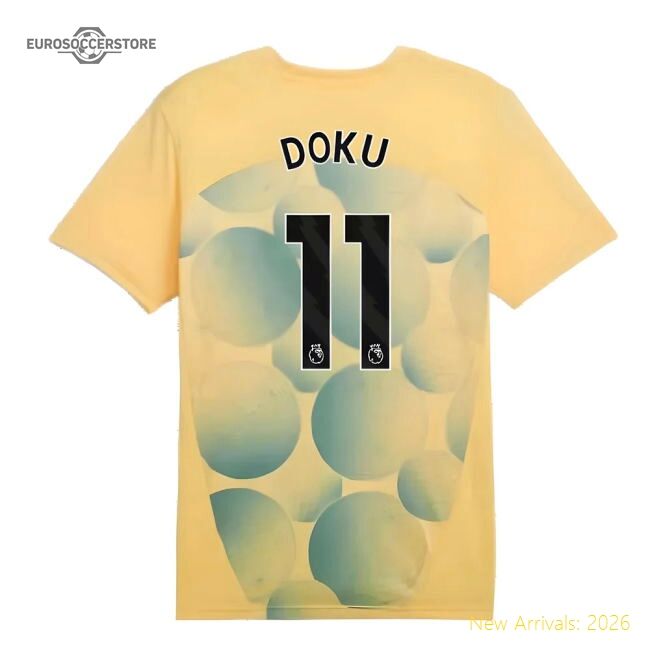 Luxury Shirt Premier League Team Doku Jersey 2024-2025 Quick-dry
