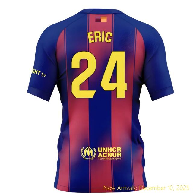 Official Barcelona 2025-2026 Home - La Liga - Football Shirt