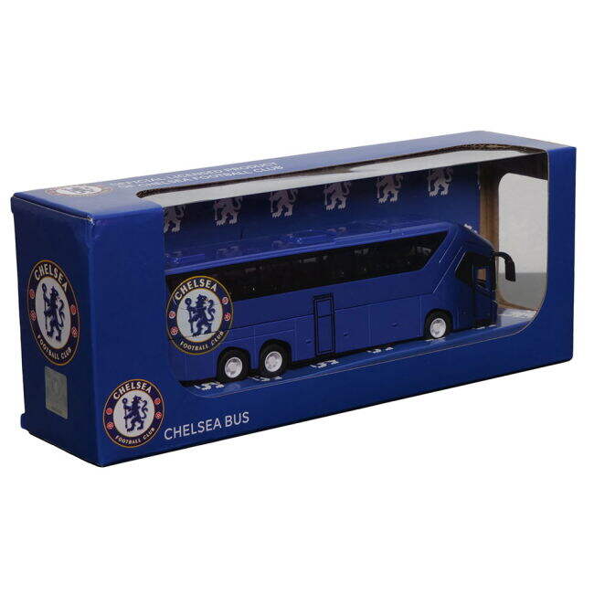 Chelsea FC Diecast Team Bus - authentic style