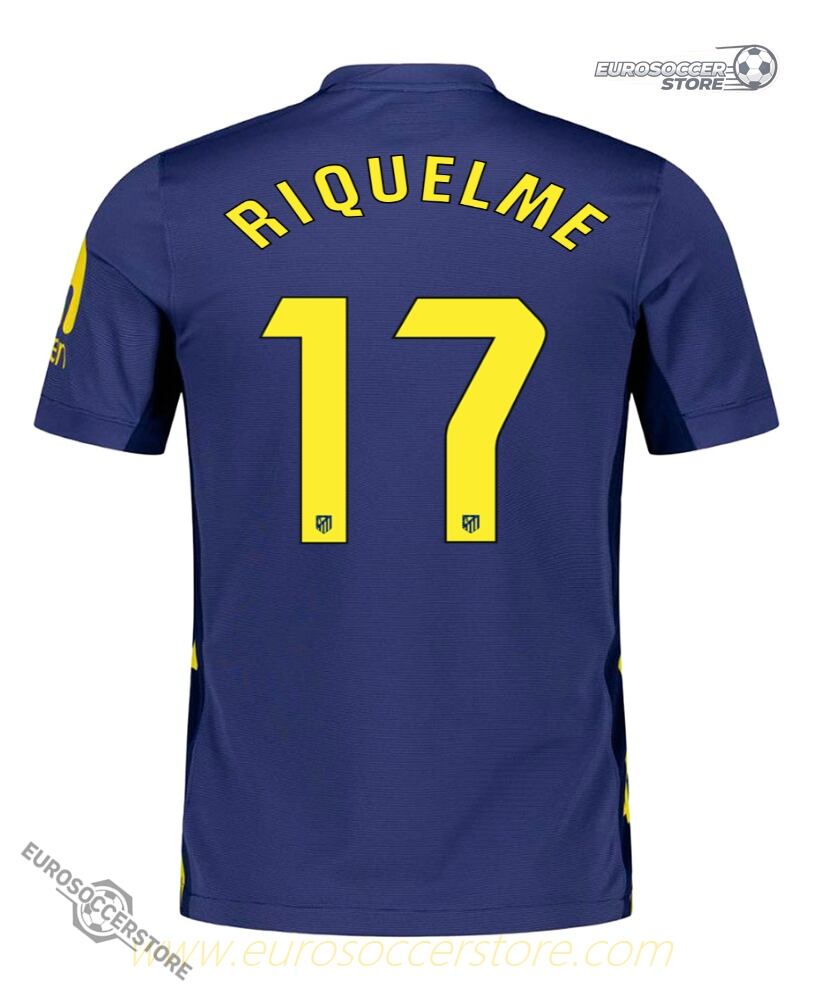 Atletico Madrid 25-26 Season Away Jersey with RIQUELME 17 Printing