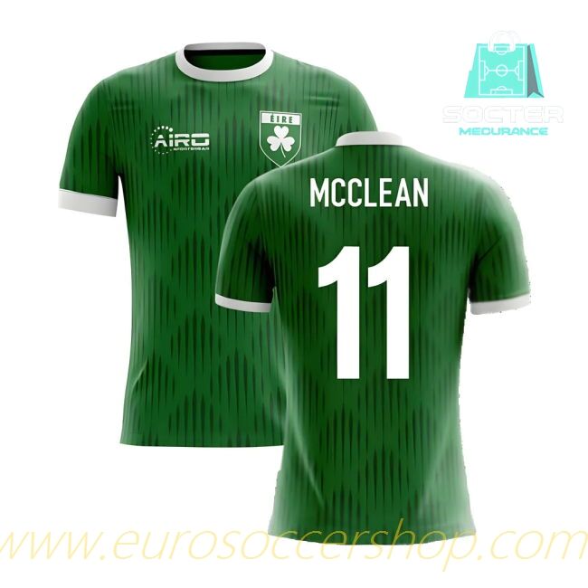 2025-26 Edition High Quality Ireland Home Football Shirt Design Concept (McClean 11)
