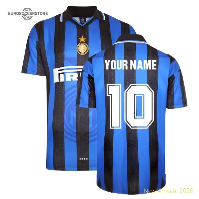Match-ready Home Inter Milan Jersey 2023-2024 Quick-dry