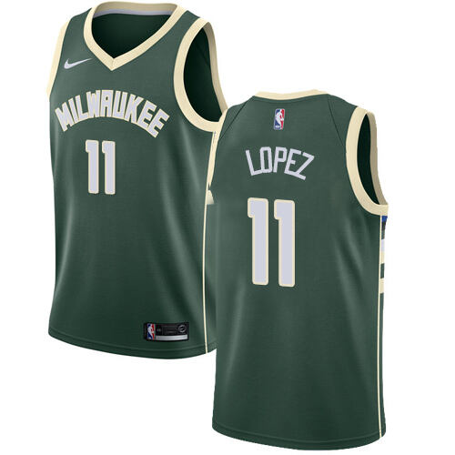 High-Quality Milwaukee Bucks Brook #11 NBA Pro Jersey Performance