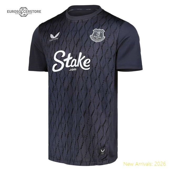 Authentic 2025-2026 Everton Away Goalkeeper Shirt (your Name)