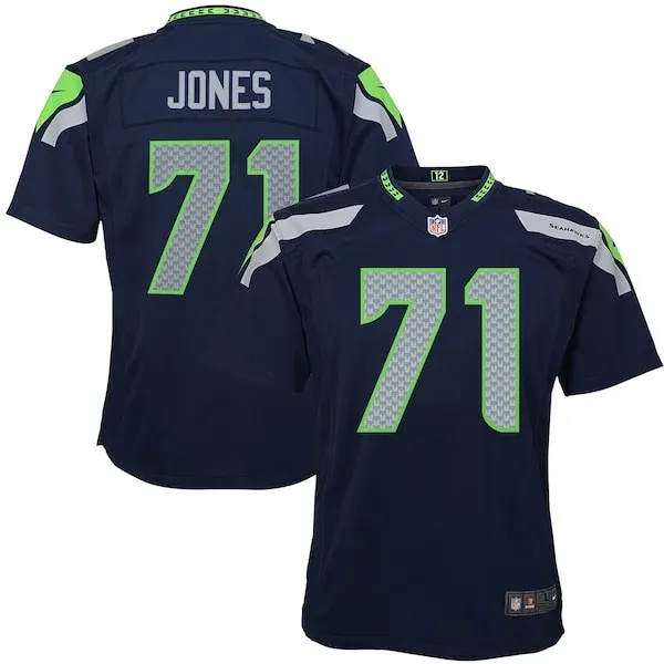 Performance Seattle Seahawks Game Jersey - Premium Blue NFL Fan Jer...
