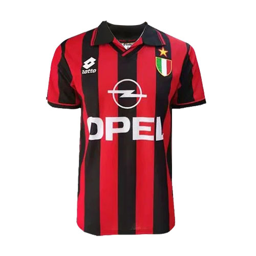 Professional AC Milan 9697 Home Retro Shirt - Official Replica 9496