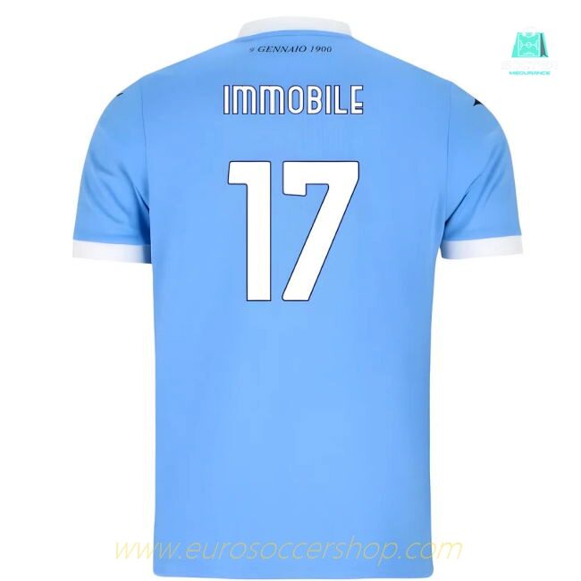 2025-2026 Lazio Home Shirt (Immobile 17)