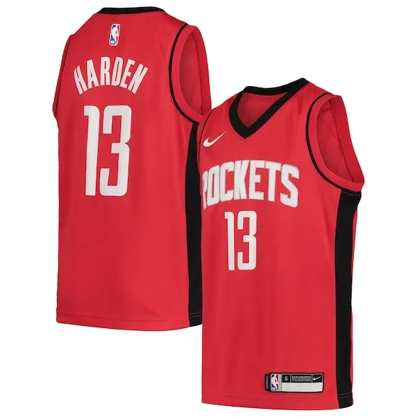 James Harden HOU Swingman Jersey - contemporary Basketball - Red