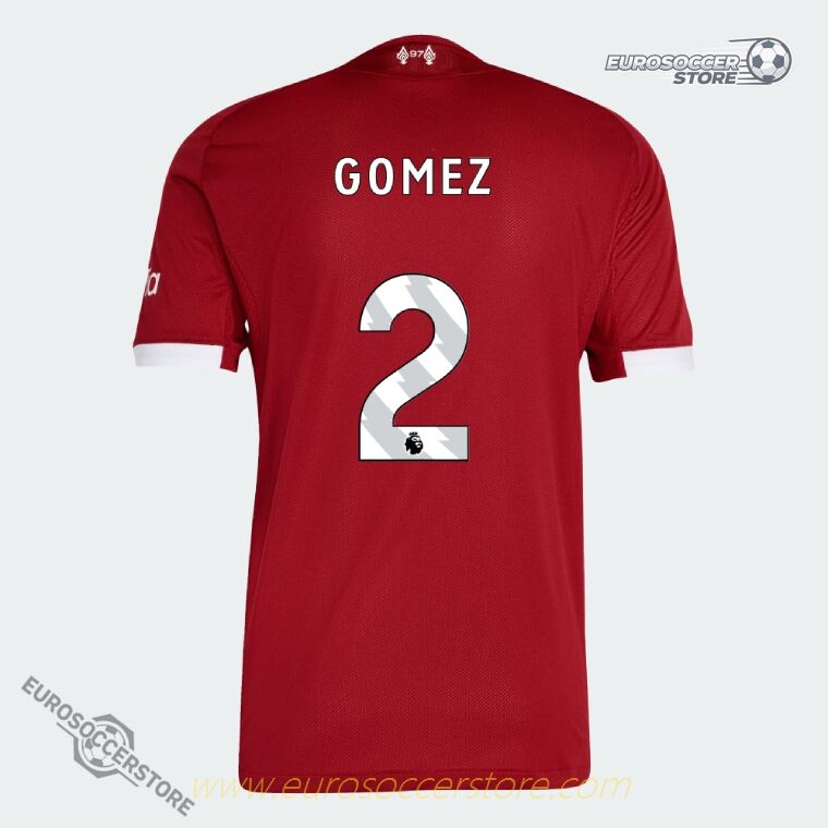 GOMEZ 2 Liverpool Home Jersey 25-26 (Player Version)