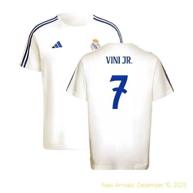 Official Real Madrid Tee - Supporter Jersey - High Performance