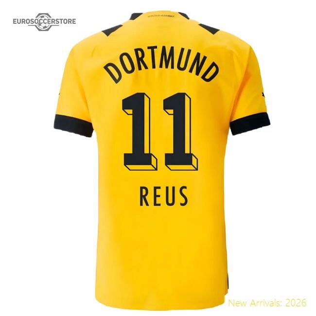 2022-2023 Borussia Dortmund Authentic Home Shirt (reus 11)