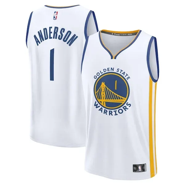 Premium-Quality Kyle Anderson GSW Replica Jersey - White
