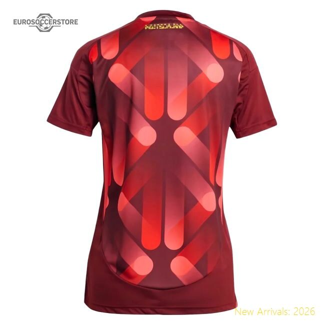 Official Germany 2025-2026 Away Short Sleeve Shirt Slim Mobility