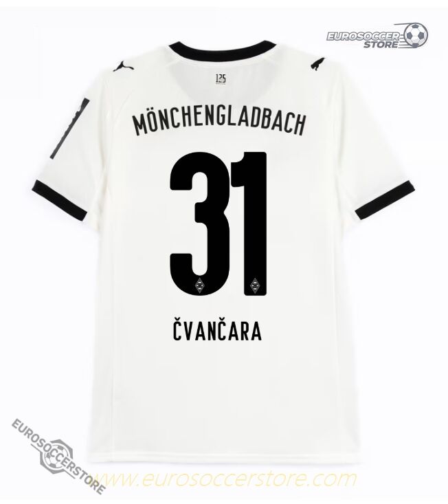 Borussia Monchengladbach 25-26 Home Jersey ČVANČARA 31