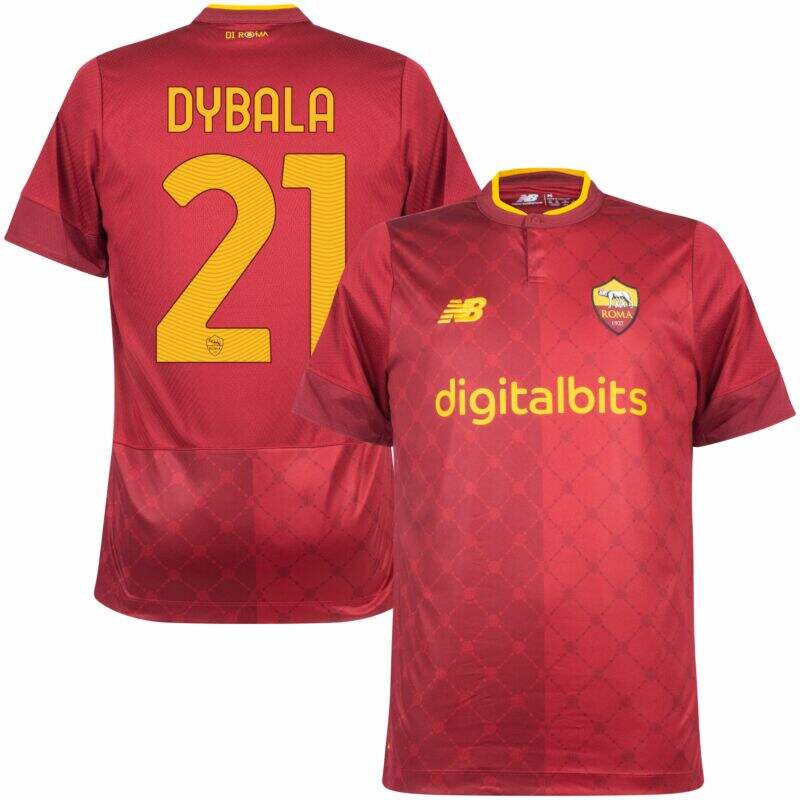 AS ROMA Premium HOME JERSEY 2022-23 DYBALA