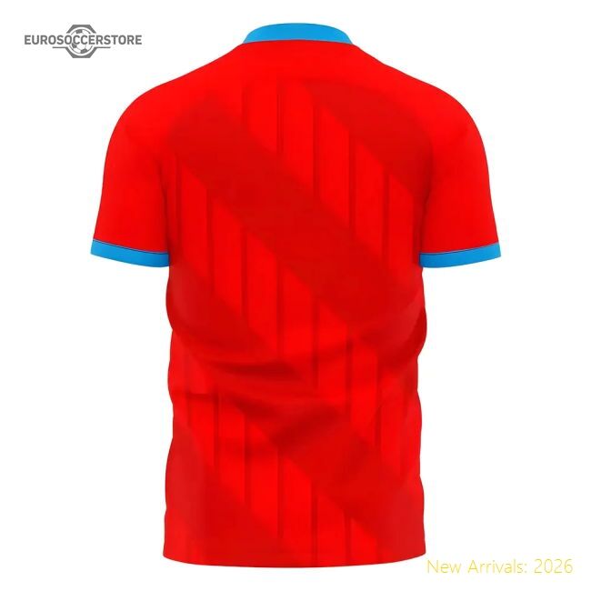 Top-grade Central African Republic 2025-2026 Home Concept Shirt (li