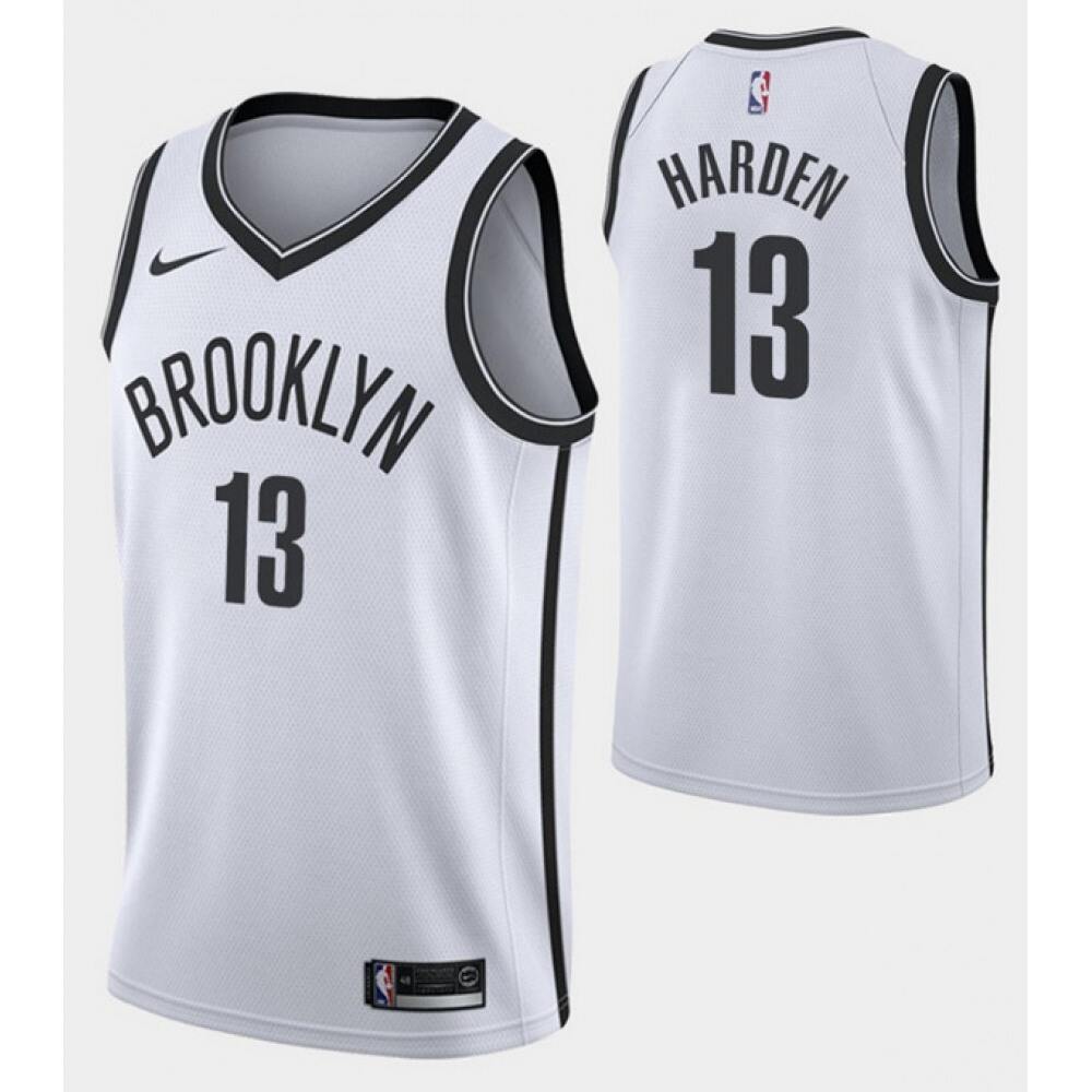 Classic Brooklyn Nets James Harden13 Jersey White - NBA Collection