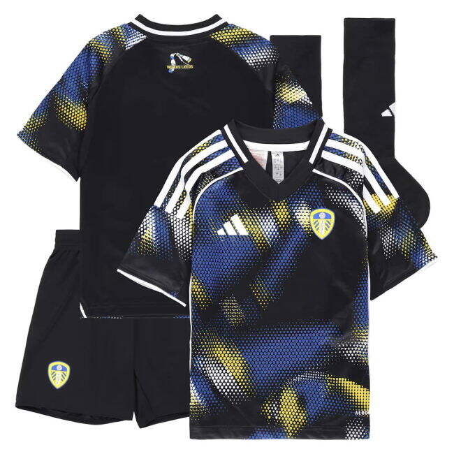 2025-2026 Leeds United Mini Third Kit for (Unisex