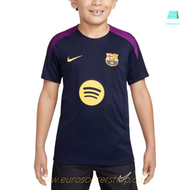 2025-2026 Barcelona Strike Training Shirt (Purple) - Kids