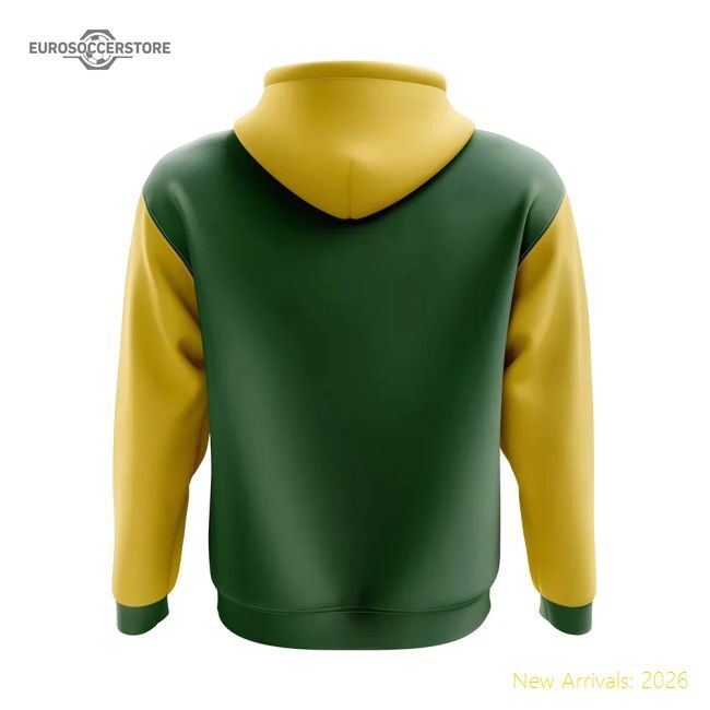 Dominica Concept Country Football Hoody (green) - Budget-friendly