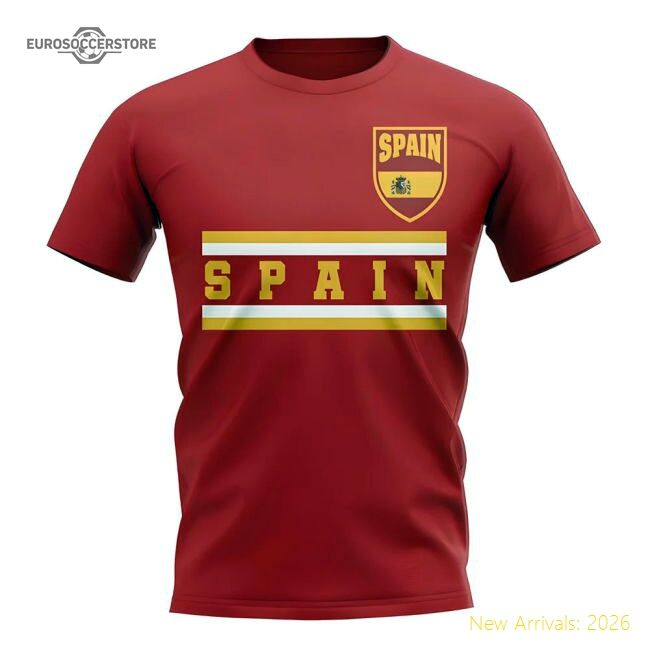 Elite Football Spain T-shirt - Lightweight Casual Durability
