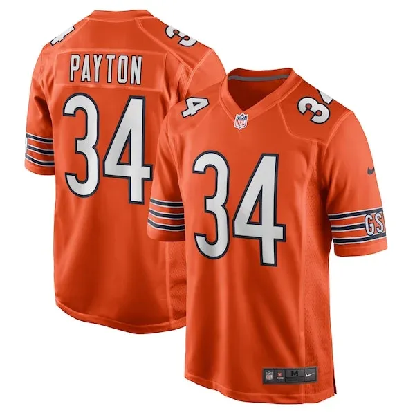 Performance None  Jersey - Premium Orange NFL Fan Jersey | Game Day...