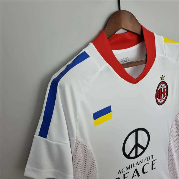 02-03 AC Milan White Retro Football Shirt Soccer Jersey - Official