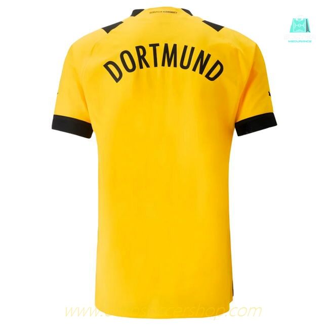 2022-2023 Borussia Dortmund Authentic Home Shirt (Your Name)