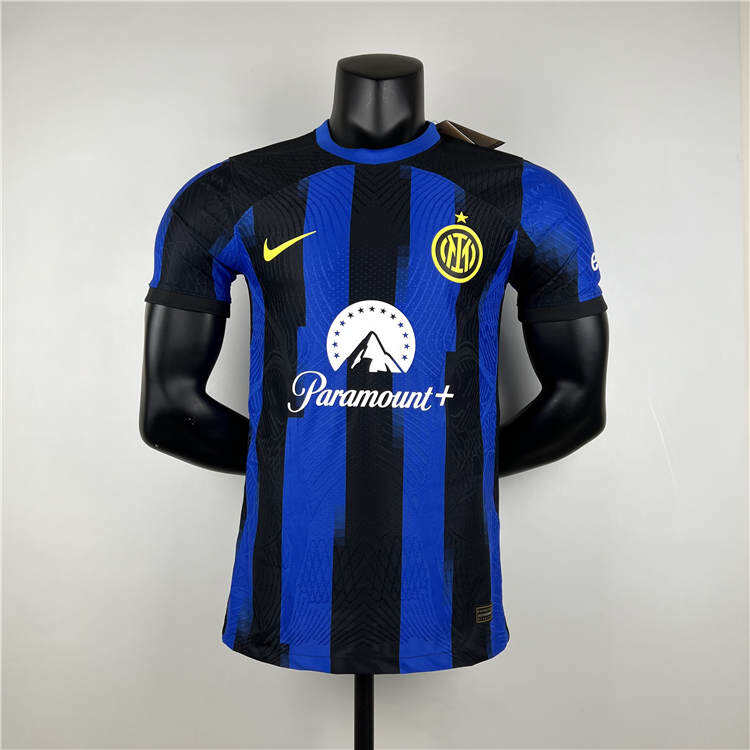 Inter Milan 2324 Home Blue Soccer Jersey Football Shirt Authentic
