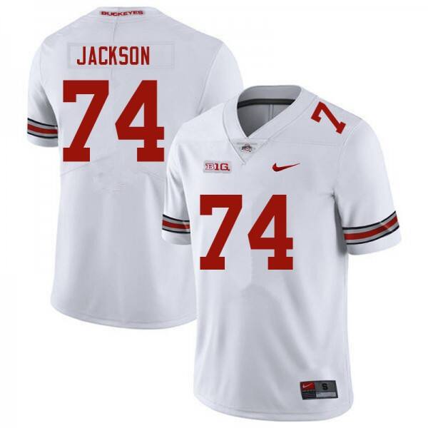 Men Ohio State Buckeyes #74 Donovan Jackson Buckeye Nation Jersey
