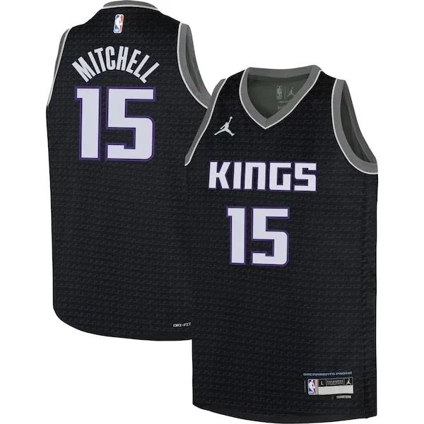 Davion Mitchell SAC Swingman Jersey - top-tier team-jersey - Black