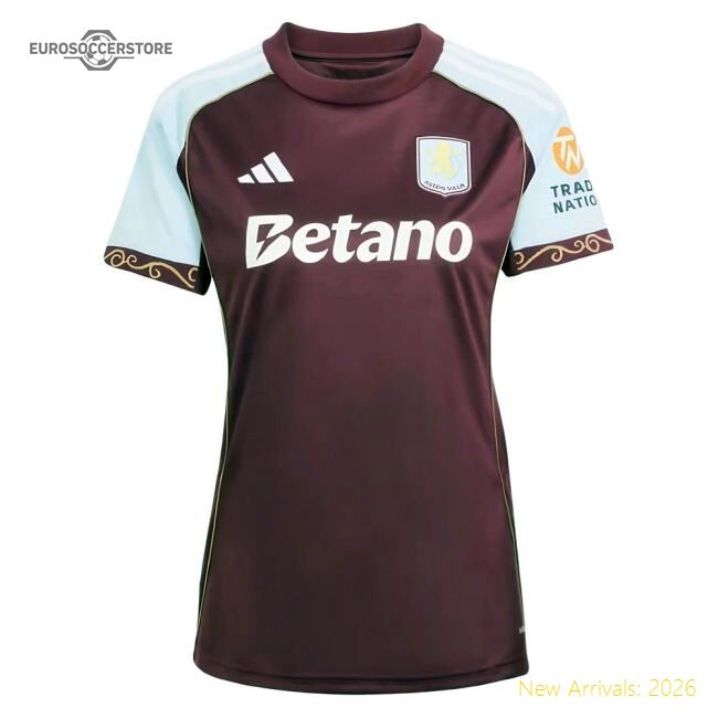 Premium 2025-2026 Aston Villa Home Shirt (womens) - Premium Quality