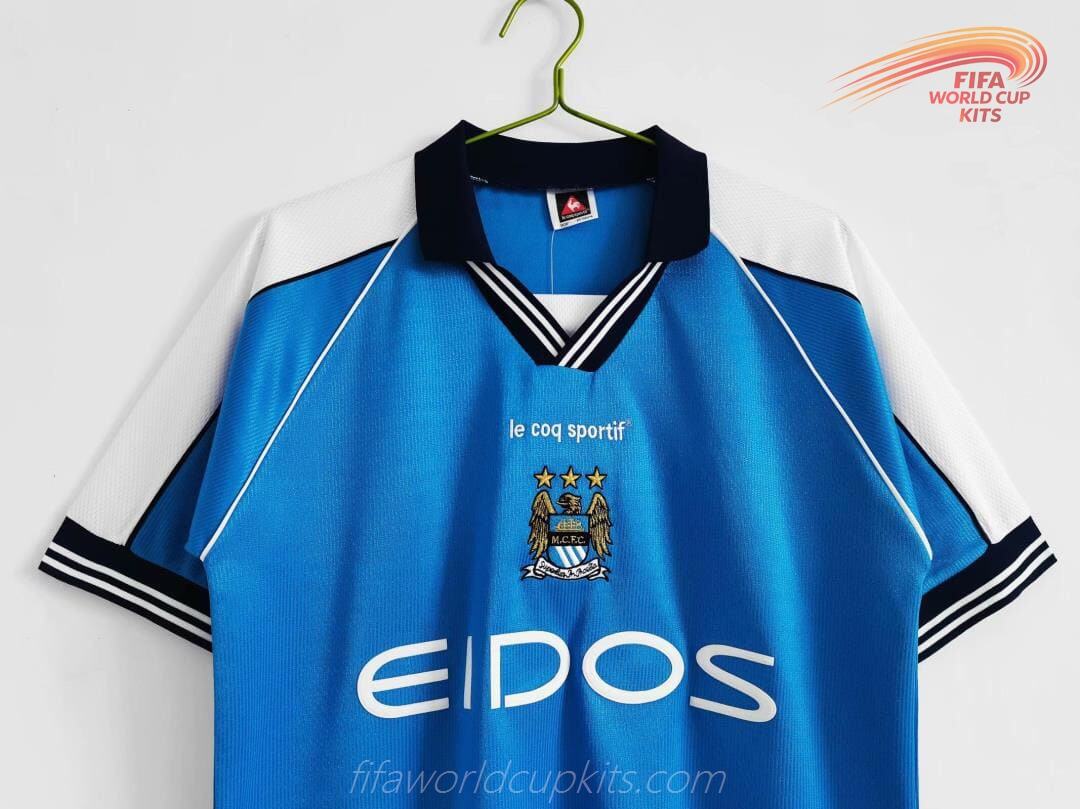 Manchester City 99-01 Home Football Kit