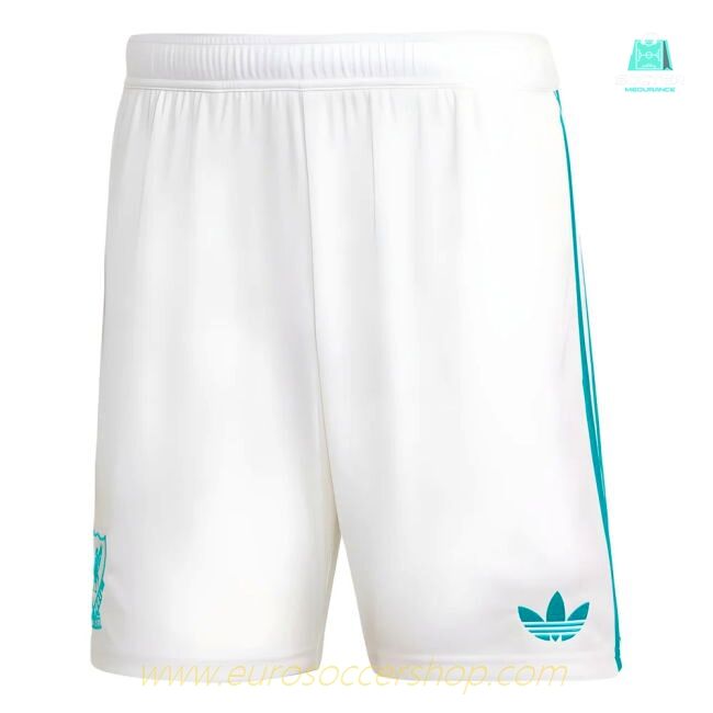 2025-2026 Liverpool Third Shorts (White)
