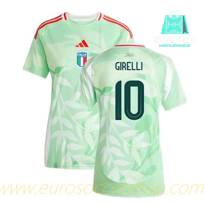 2025-26 Collection Italy Away Football Shirt Ladies' Edition (Girelli 10)