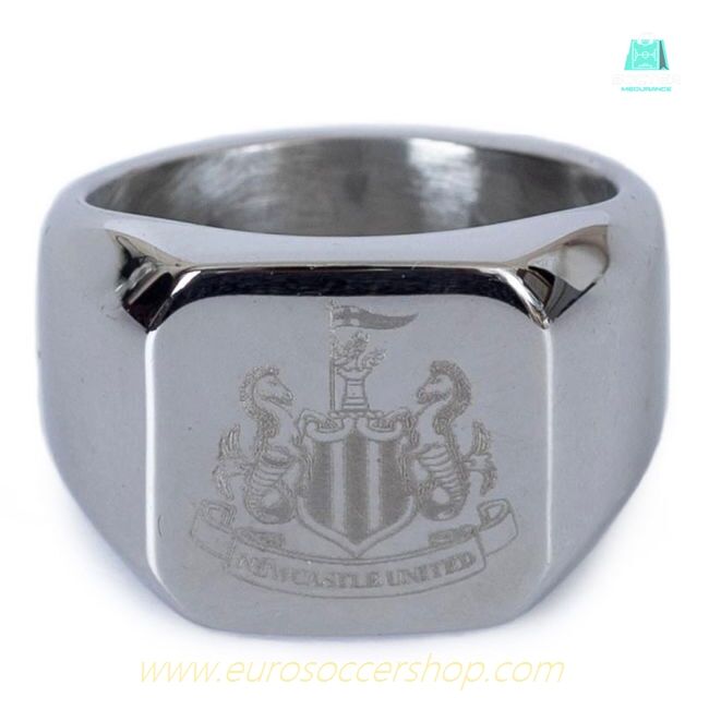 Newcastle United FC Square Signet Ring Medium