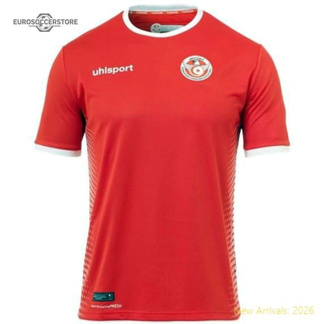 Elite Tunisia Uhlsport 20182019 Away Shirt Sadults Quickdry