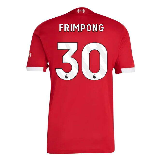 2025-2026 Liverpool Authentic Home Shirt (Frimpong 30)