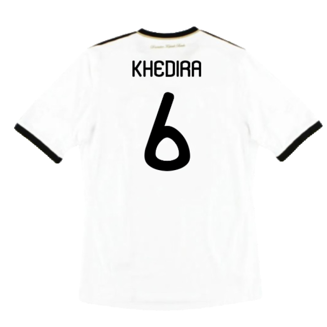 Germany 2010-11 Home Shirt ((Good) S) (KHEDIRA 6)