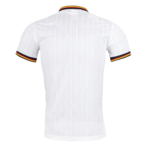 1996 WEST GERMANY RETRO HOME WHITE SOCCER SHIRT - Official Replica