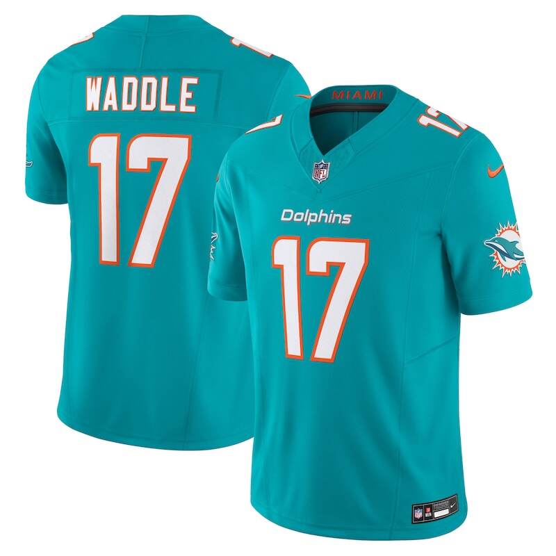 None Jaylen Waddle Miami Dolphins Great Value Authentic Jersey