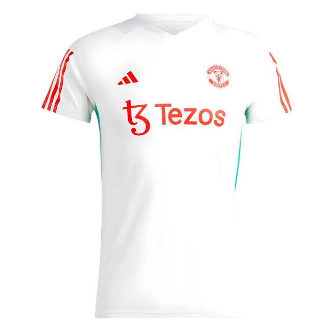 2023-2024 Man Utd Training Jersey (White) - Ladies