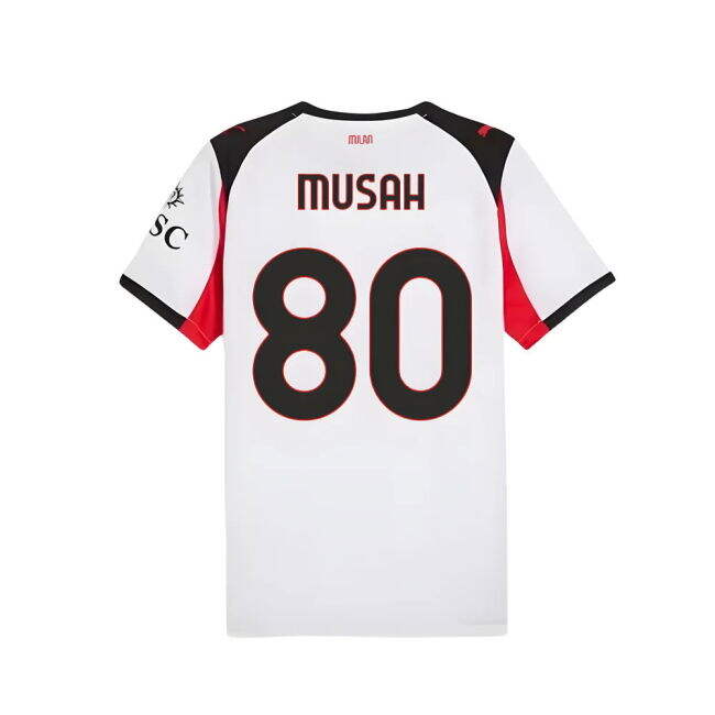 2025-2026 AC Milan Away Shirt (Musah 80)