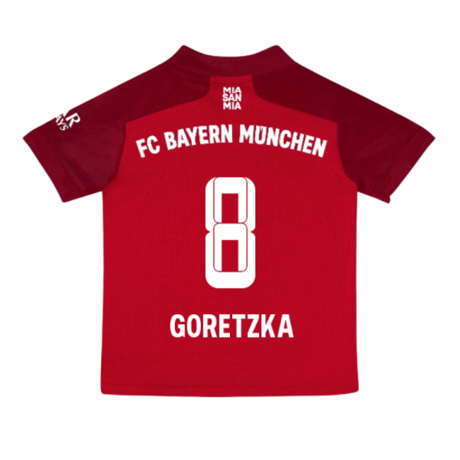 2021-2022 Bayern Home Kit (GORETZKA 8) Quick Dry UV Protection