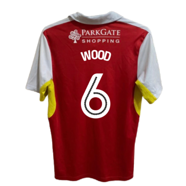 Rotherham 2016-17 Home Shirt ((Good) XL) (Wood 6)