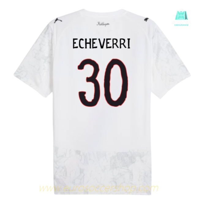 2025-2026 KIDSUPER x Manchester City CWC Shirt (White) (Echeverri 30)