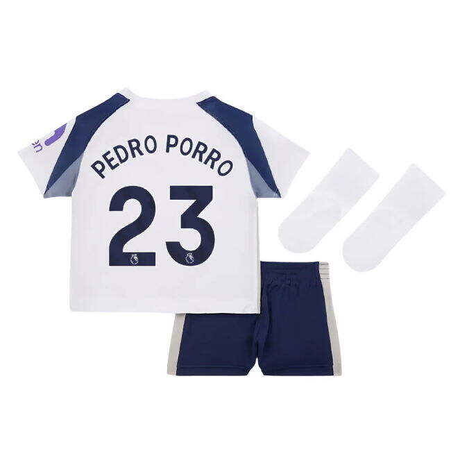 2025-2026 Tottenham Home Baby Kit (Pedro Porro 23)