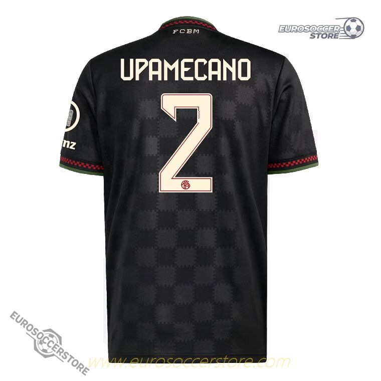 Bayern Munich's 25-26 Champions League UPAMECANO 2 Jersey