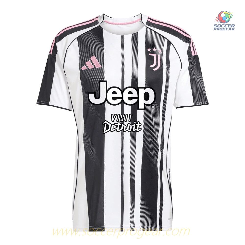 Juventus Home Team Jersey 2025-26 Edition Thuram