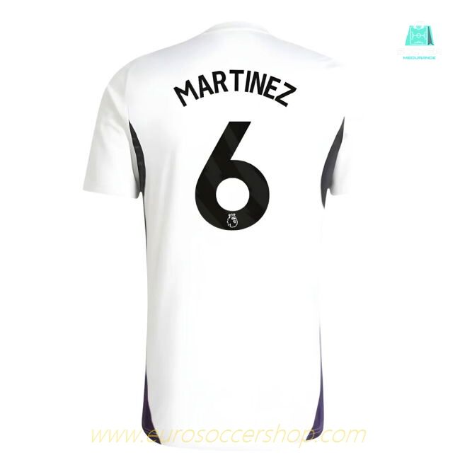 2025-2026 Man Utd Training Jersey (White) (Martinez 6)